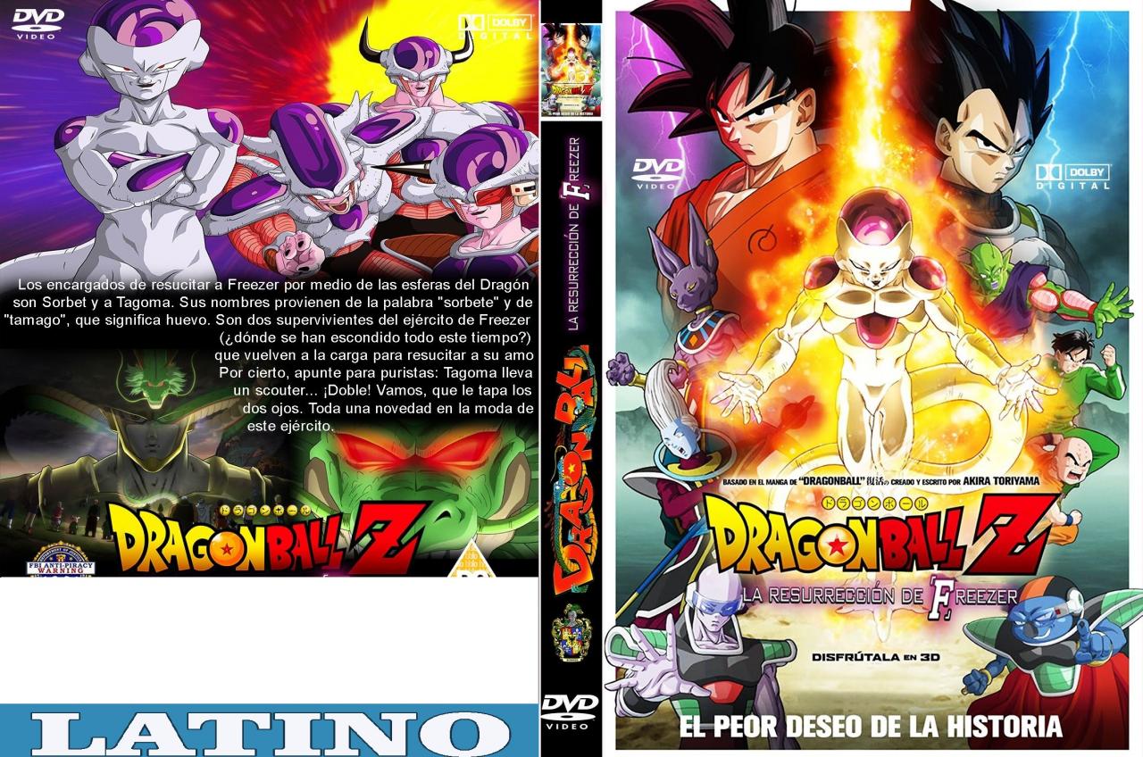 Dragon Ball Z La resurrección de Freezer
