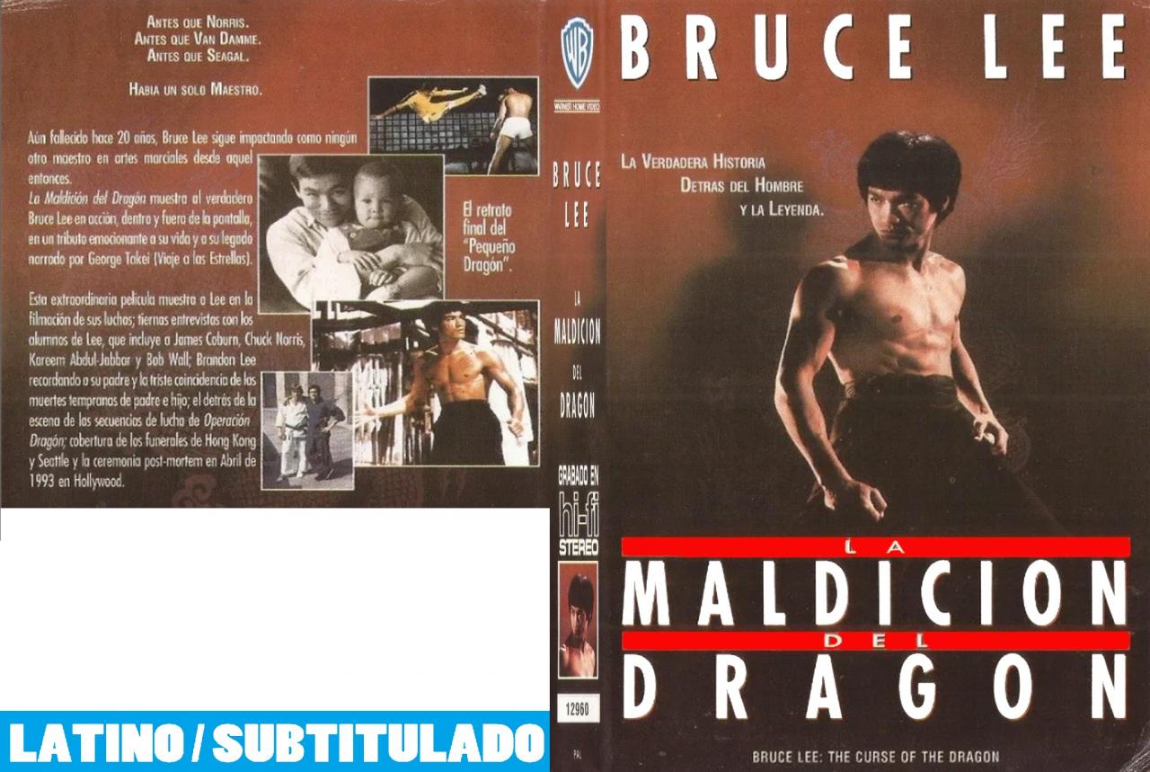 Bruce Lee - La maldición del dragón