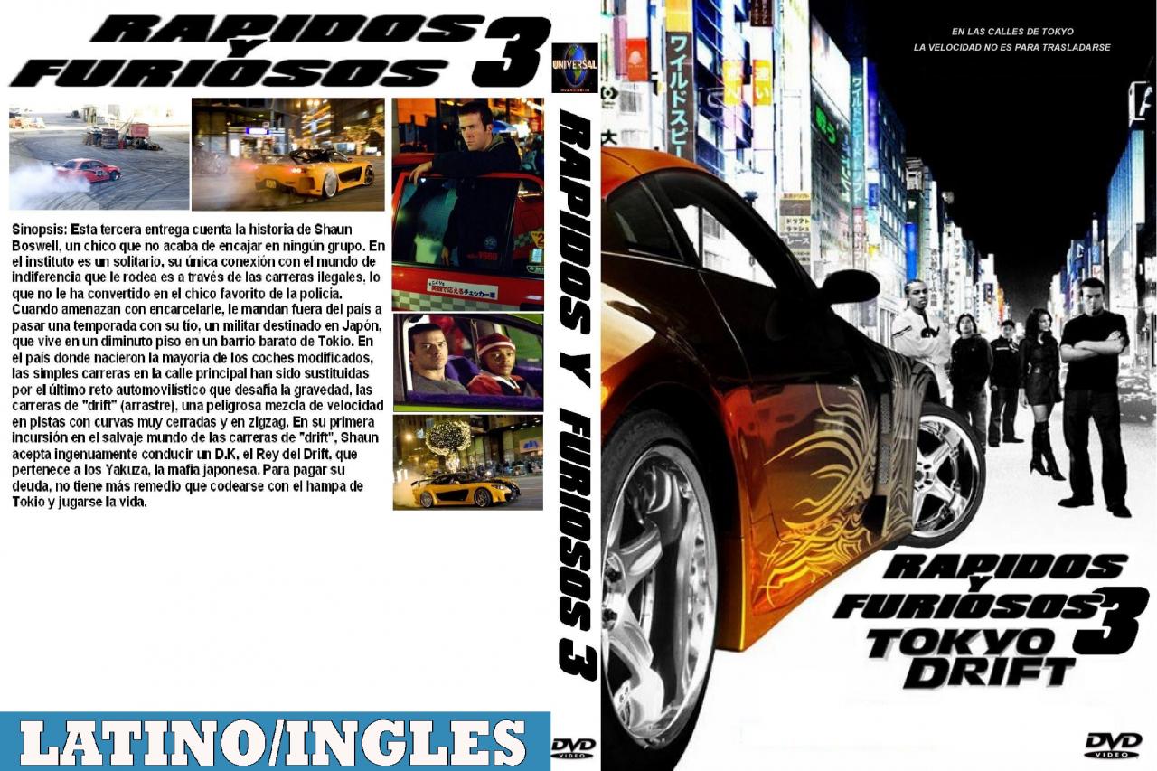 Rápido y furioso: Reto Tokio - rapido y furioso 3