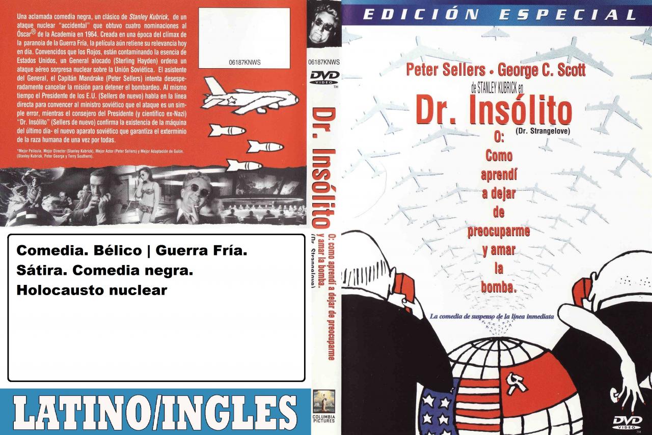 Dr. Insólito o: Como aprendí a dejar de preocuparme y amar la bomba