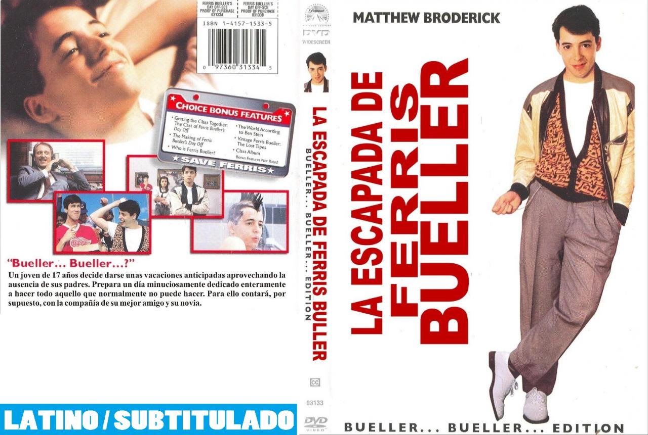 La escapada de Ferris Bueller / Un experto en diversión