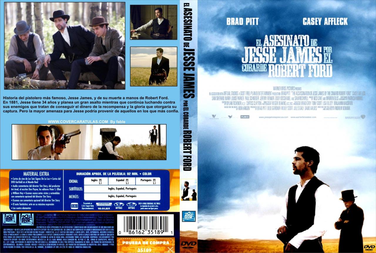 El asesinato de Jesse James por el cobarde Robert Ford