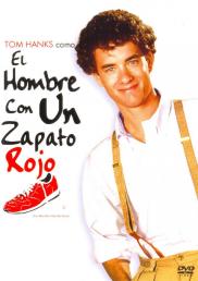 El hombre con un zapato rojo