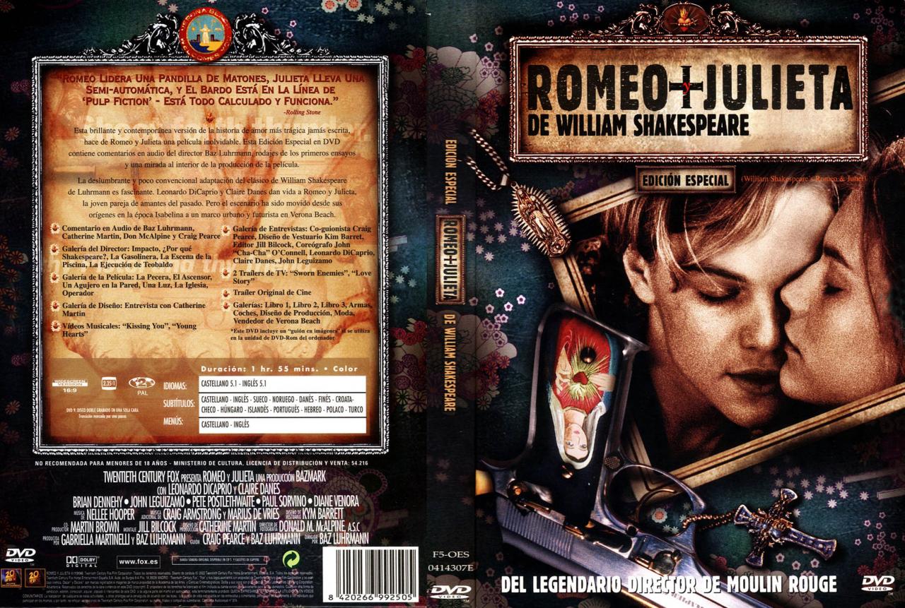 Romeo + Julieta, de William Shakespeare