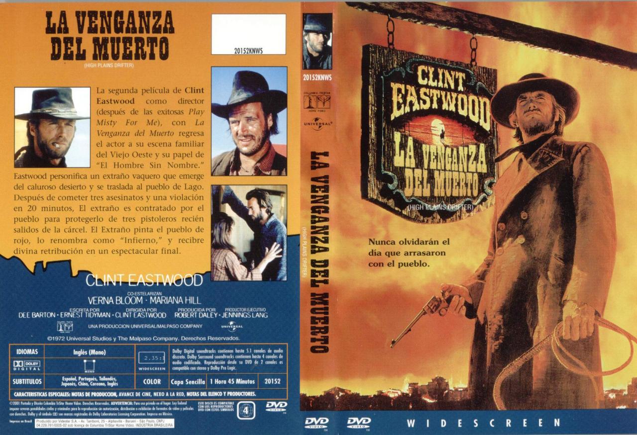 High Plains Drifter - La venganza del muerto / Infierno de cobardes