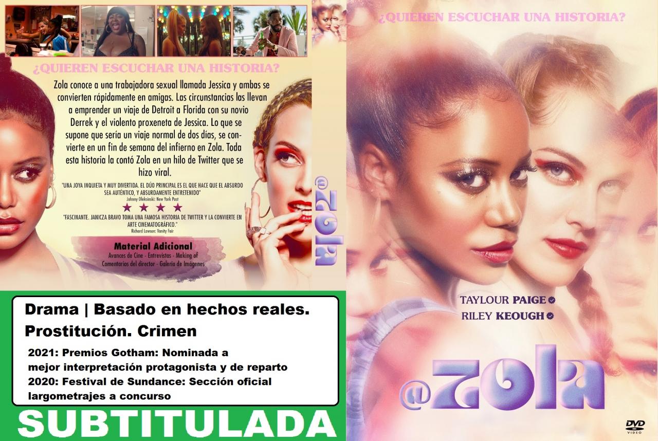 Zola (subtitulada)