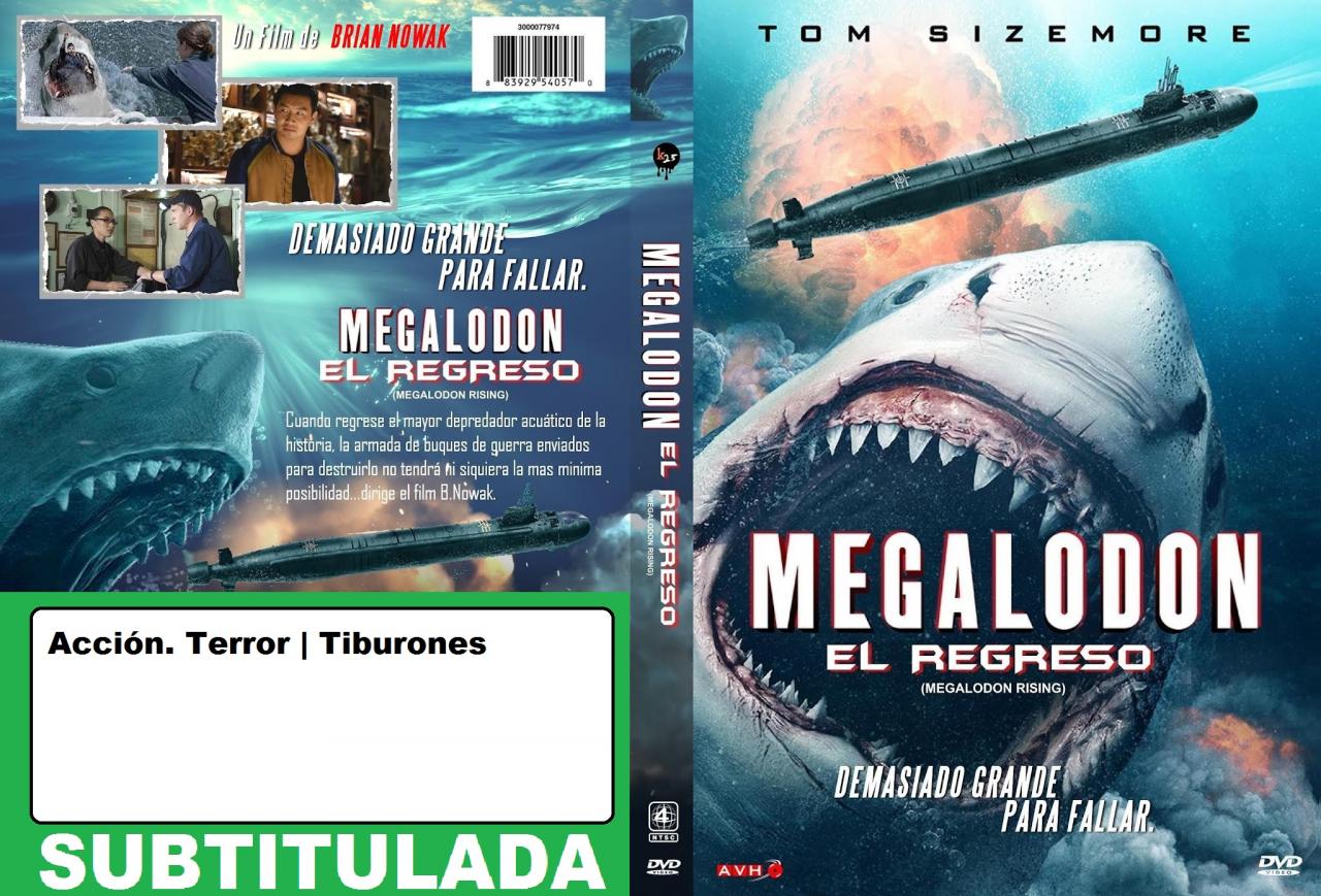 Megalodon rising - Megalodón el regreso