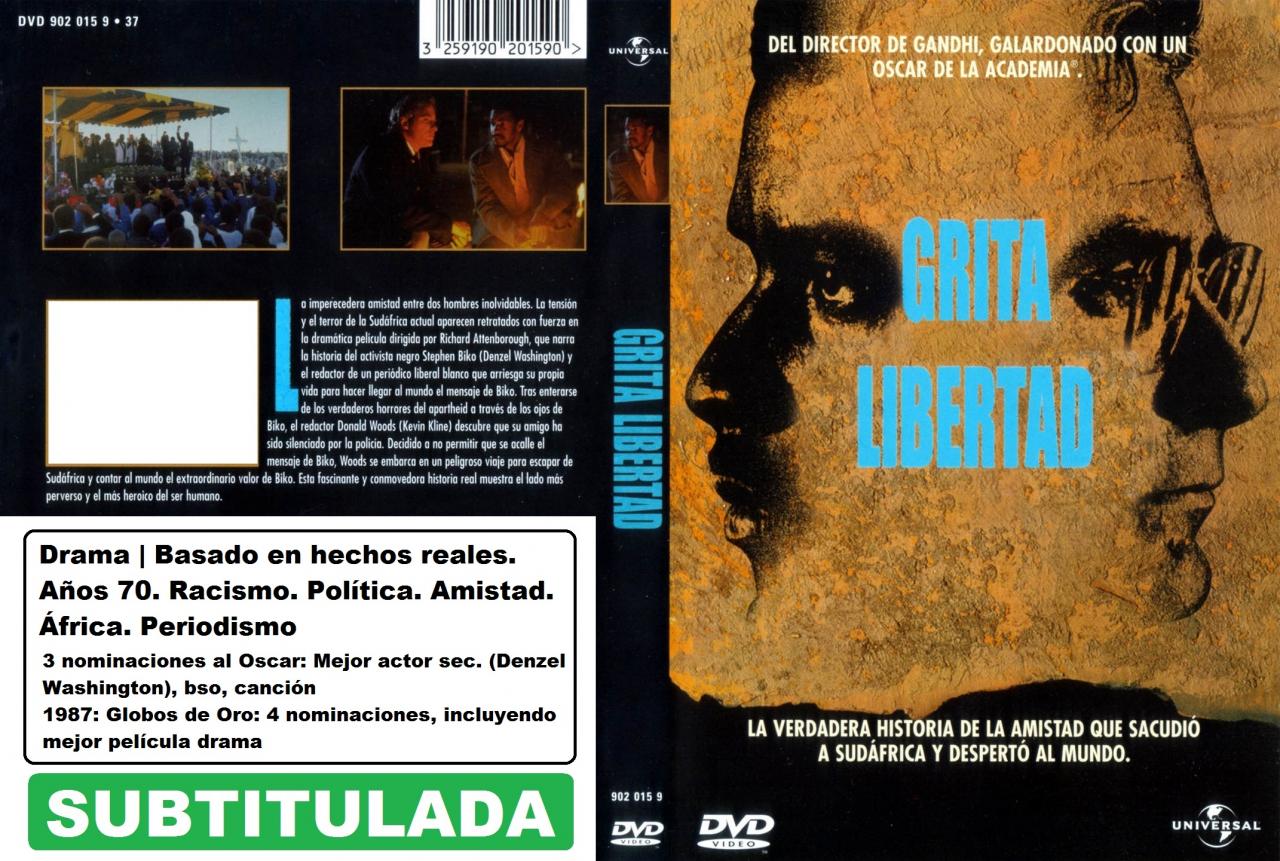 Cry Freedom - Grita Libertad - Grito de libertad