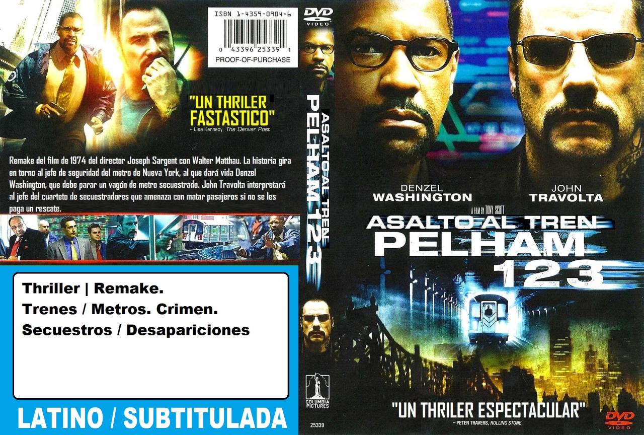 Pelham 123 - Rescate del Metro 123 / Asalto al tren  123