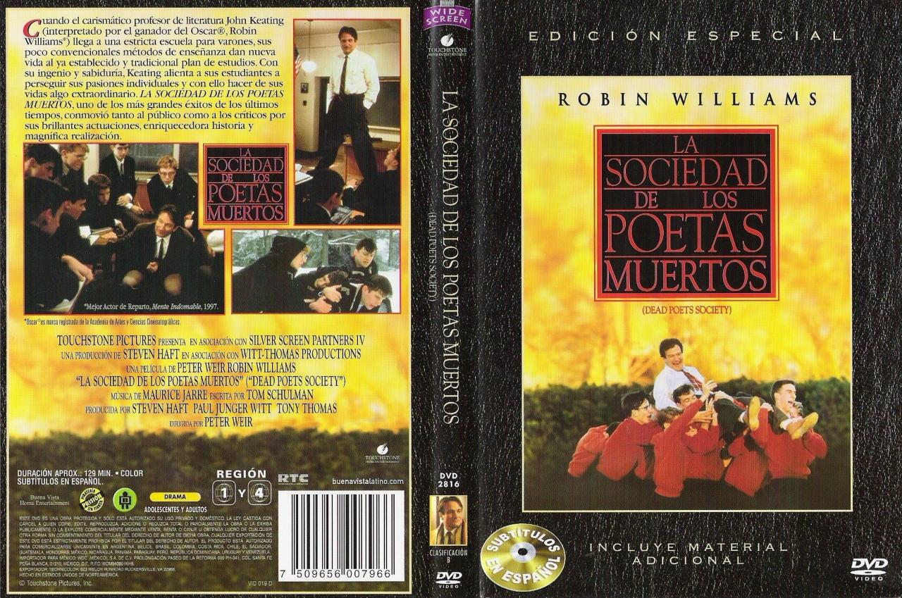 La sociedad de los poetas muertos
