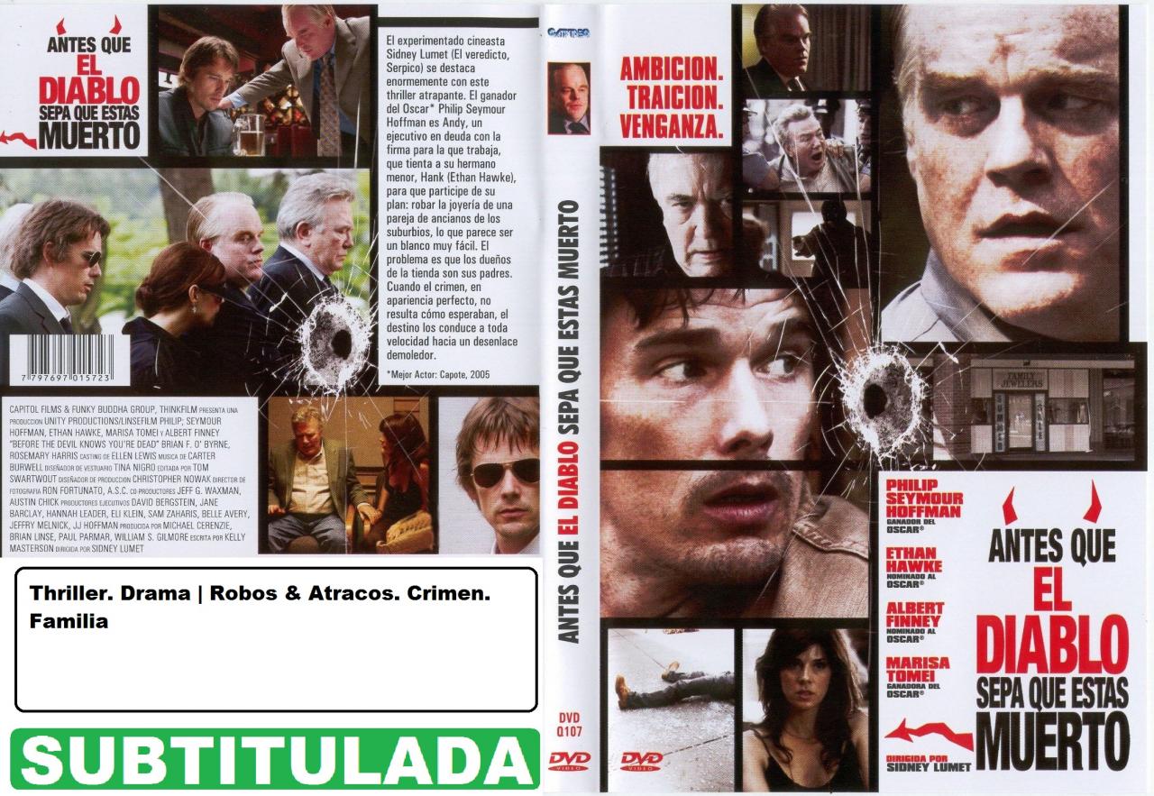 Antes que el diablo sepa que estás muerto