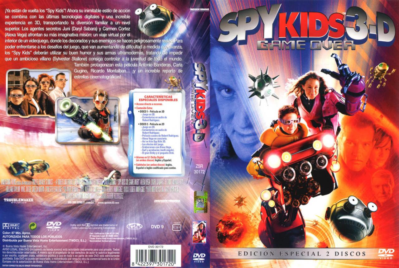 Spy Kids 3D: Game Over - Mini espías 3-D