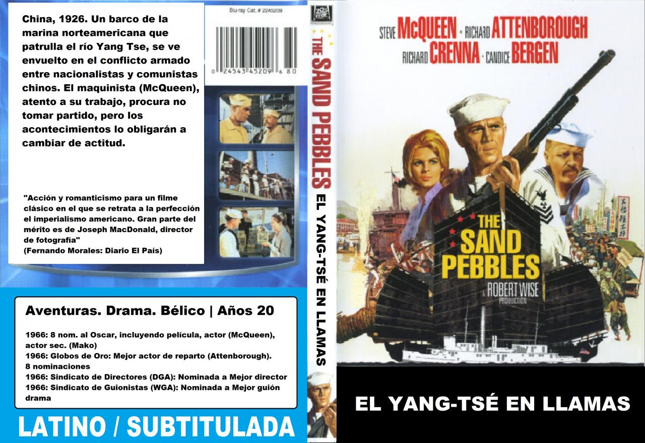 The Sand Pebbles - El Yang-Tsé en llamas