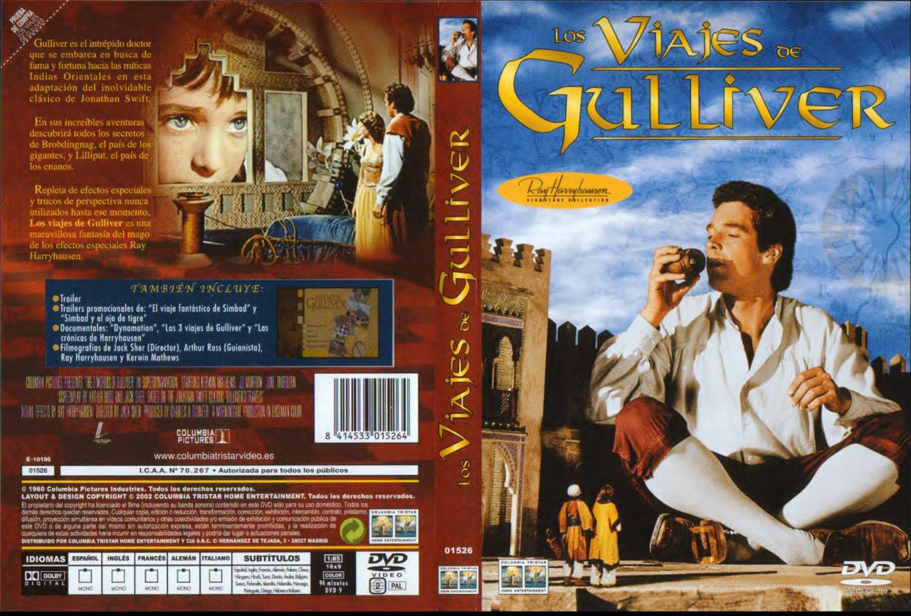 Los viajes de Gulliver 1960
