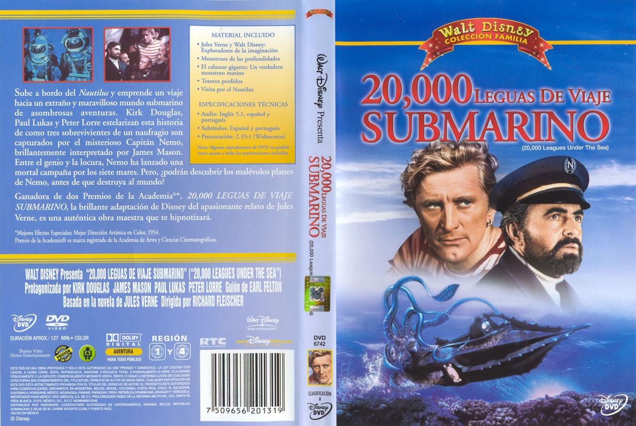 20.000 leguas de viaje submarino (1954)