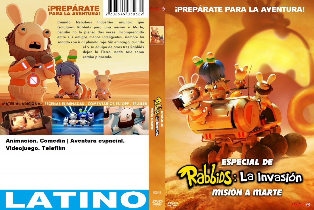 Especial de Rabbids: La invasión - Misión a Marte