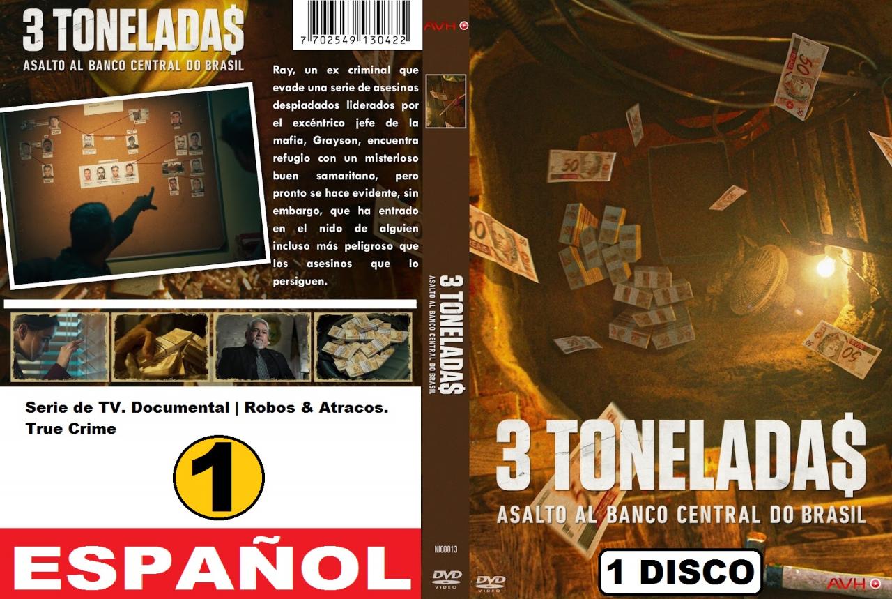 3 tonelada$ Atraco al Banco Central de Brasil