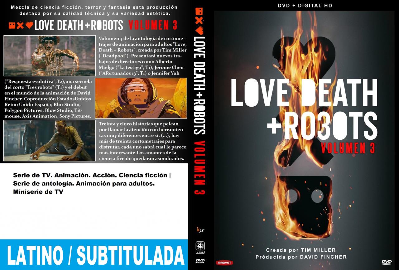 Love,death + robots Volumen 3 - Tercera temporada