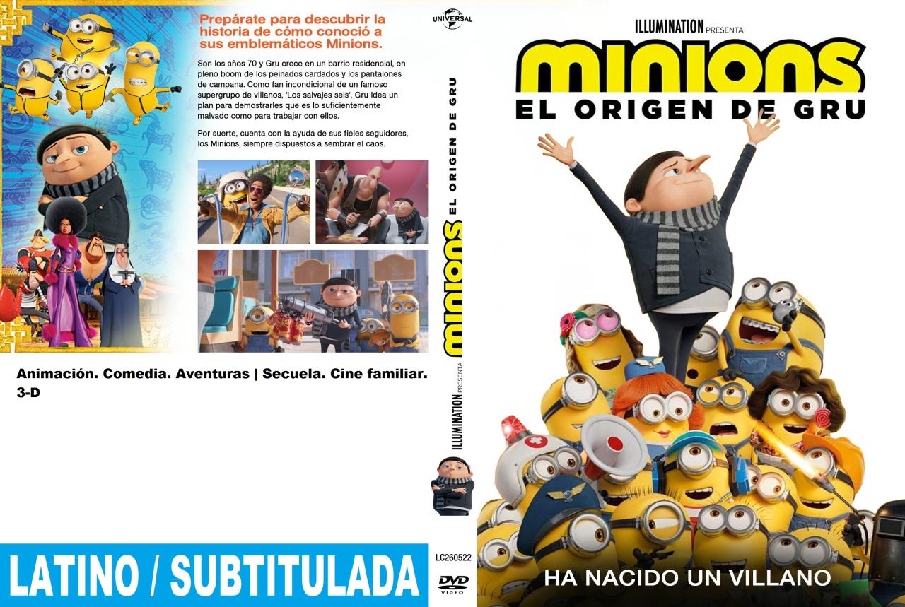 Minions: El origen de Gru / Nace un villano