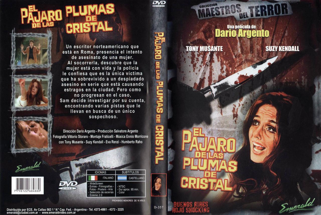 El pájaro de las plumas de cristal (subtitulada)