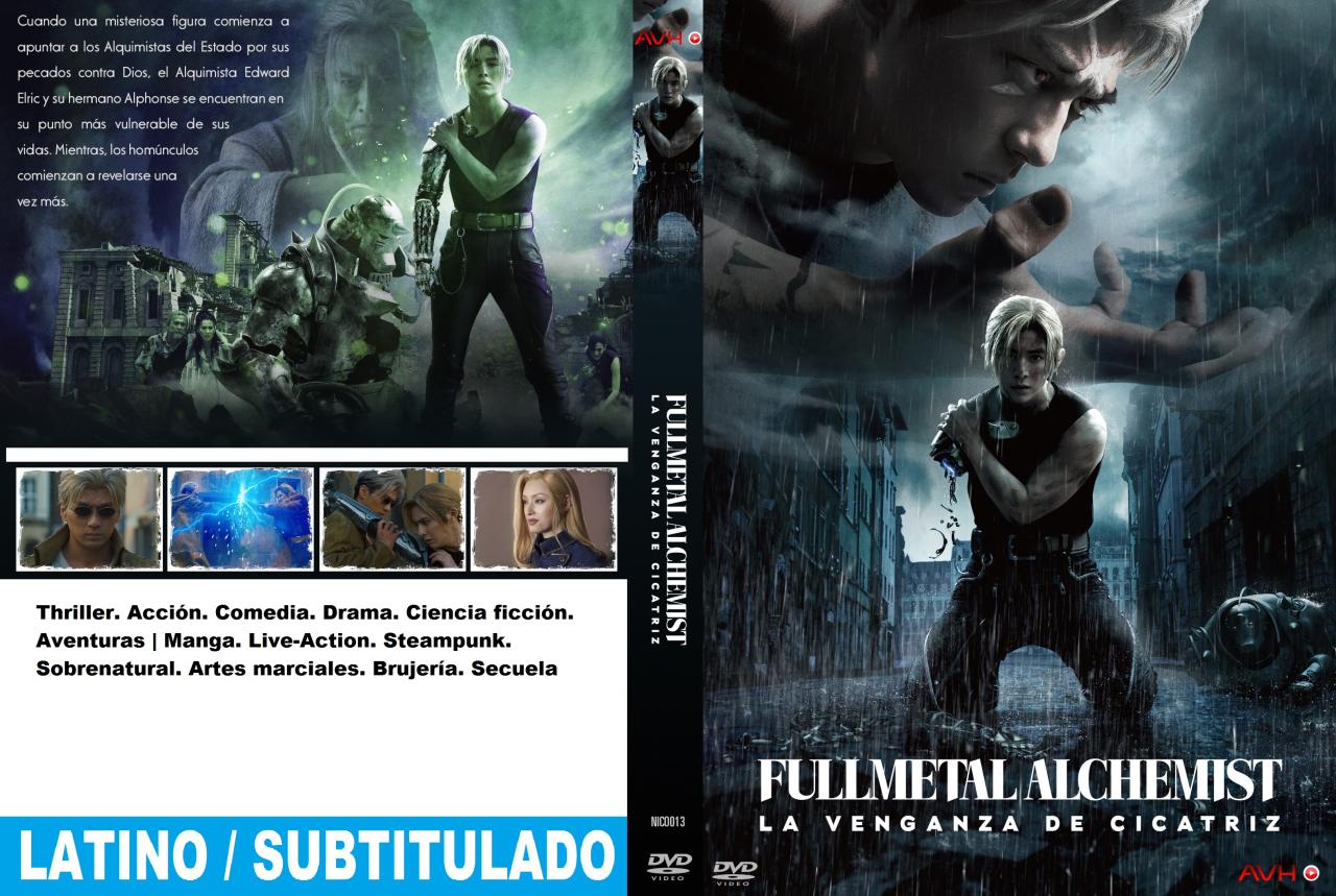 Fullmetal Alchemist La venganza de cicatriz