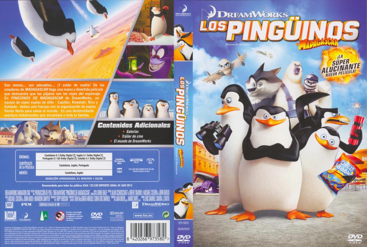Los pingüinos de Madagascar