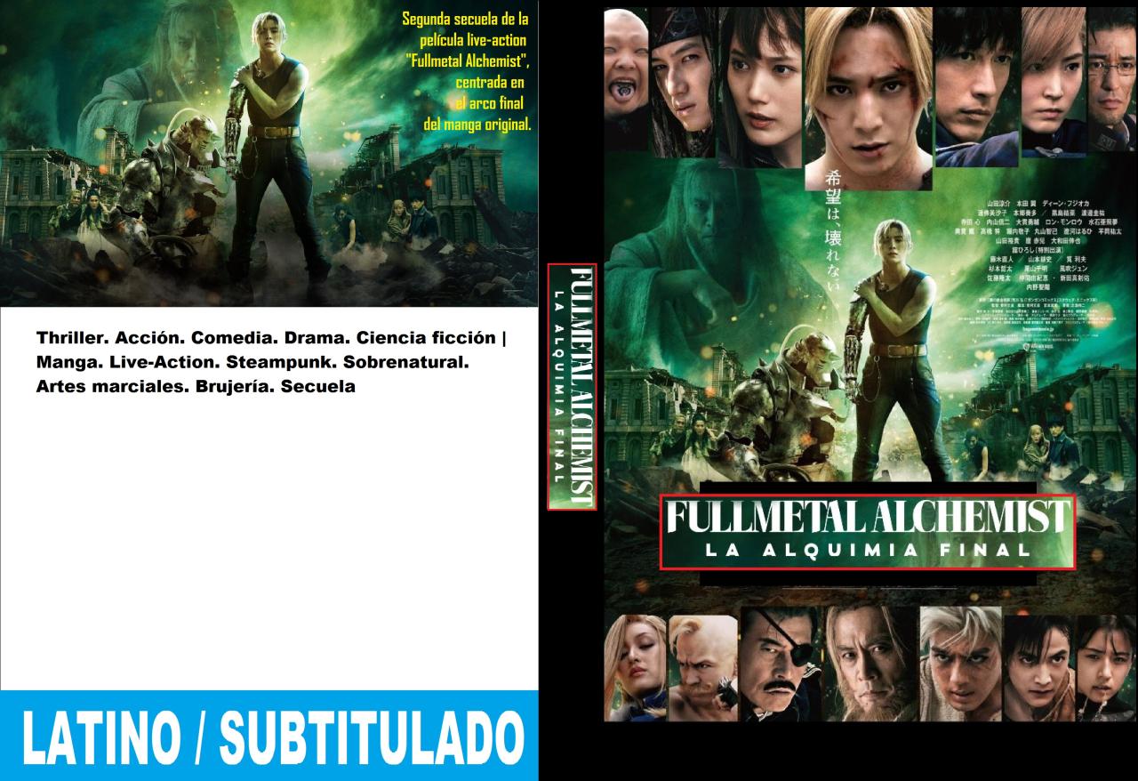 Fullmetal Alchemist: La alquimia final
