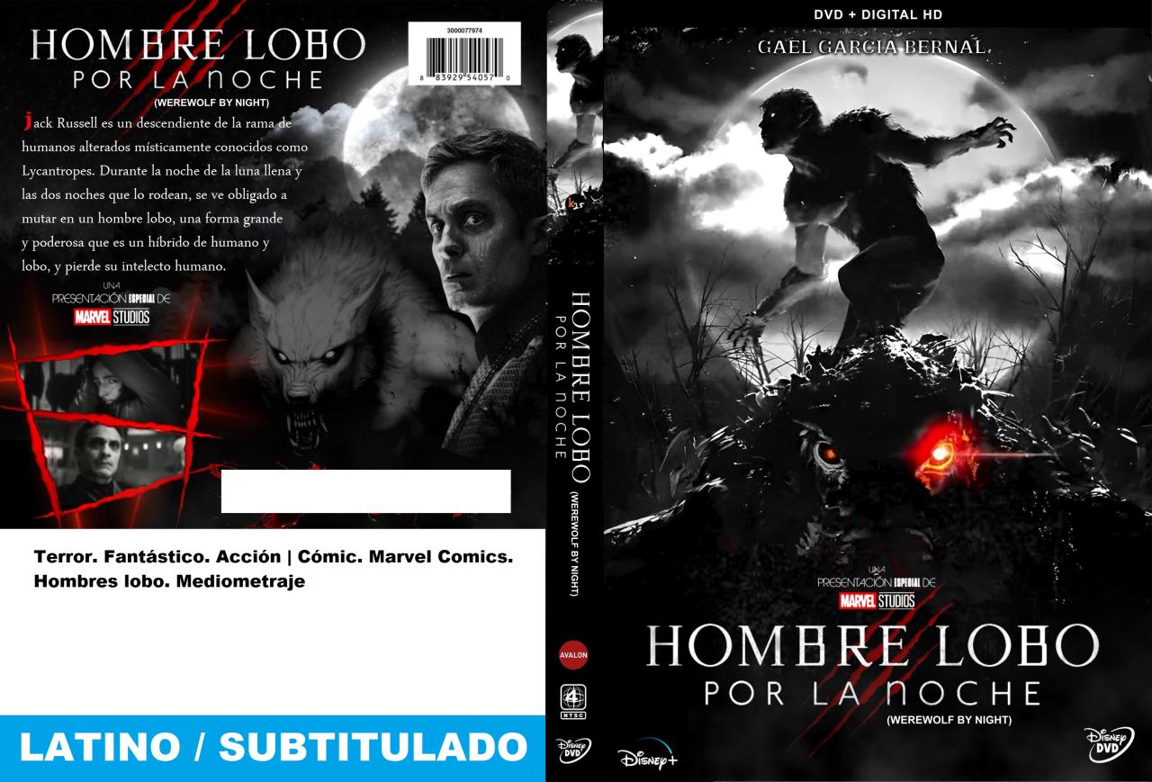 Hombre lobo por la noche
