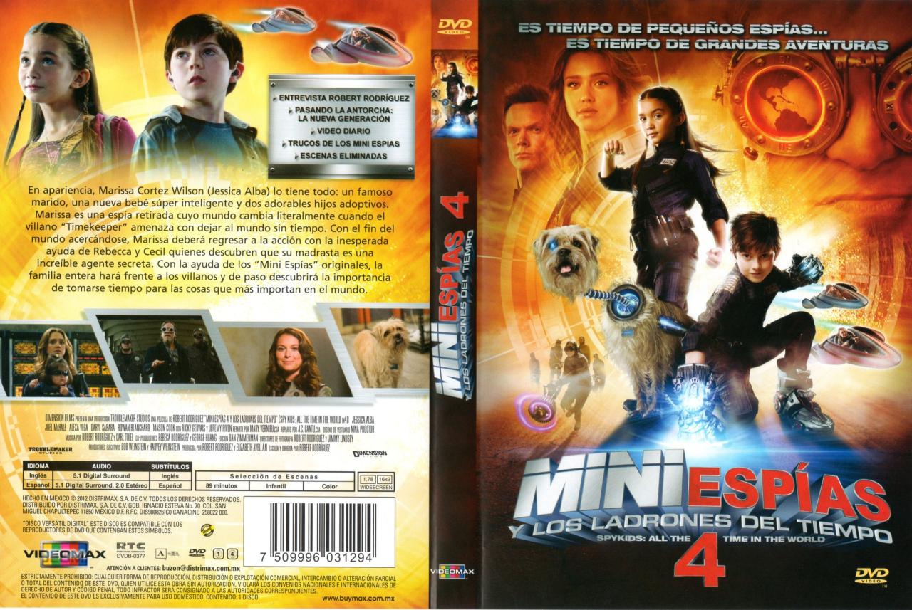 Spy Kids 4 - Mini espías 4 y los ladrones del tiempo