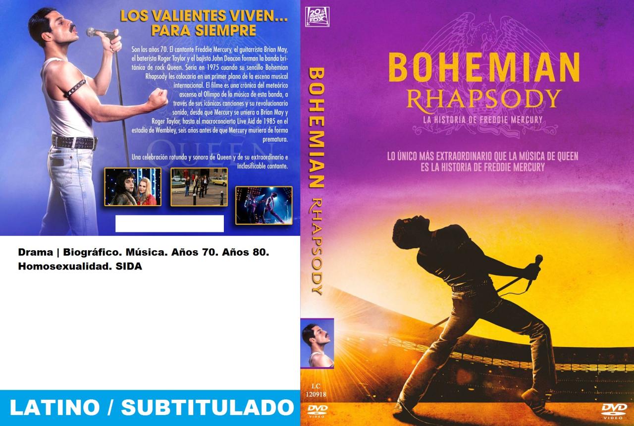 Bohemian Rhapsody: La historia de Freddie Mercury