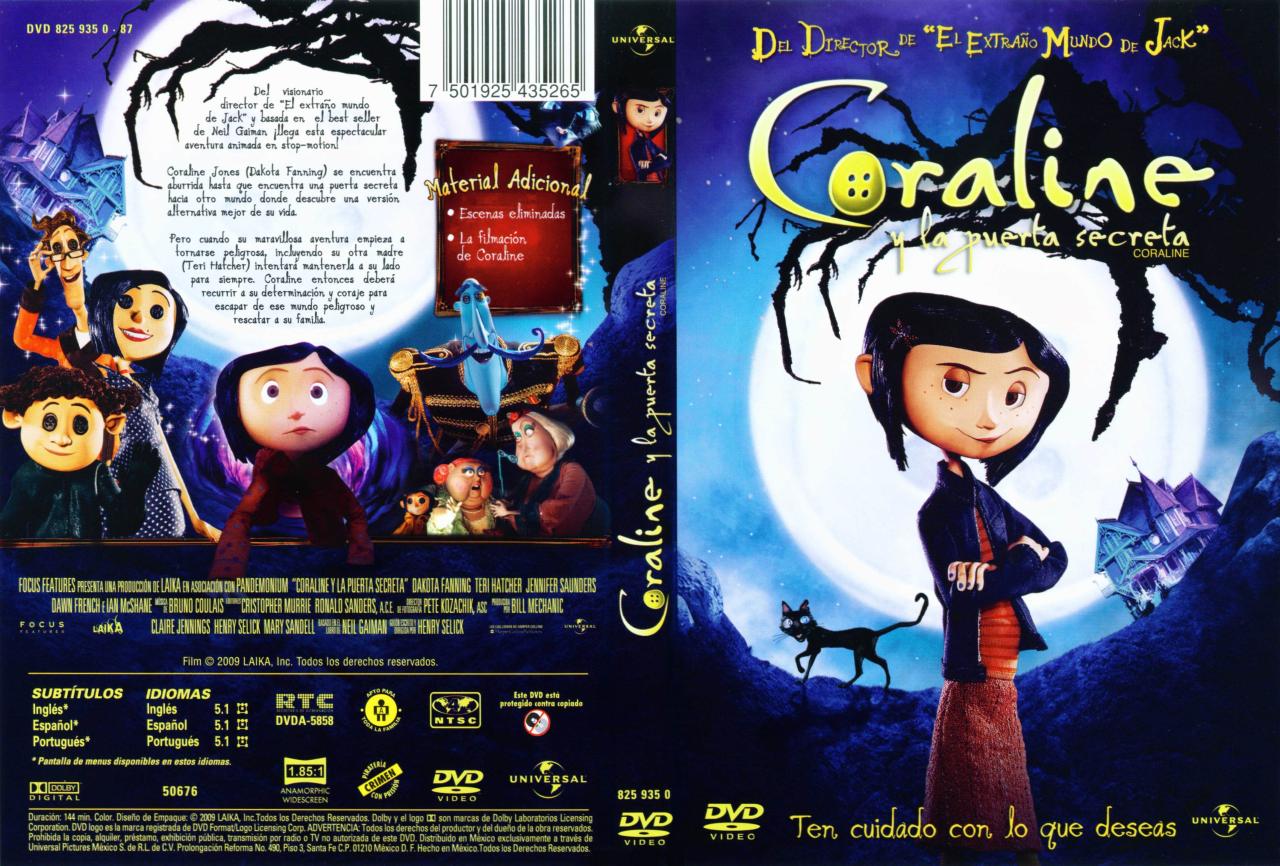 Coraline y la puerta secreta