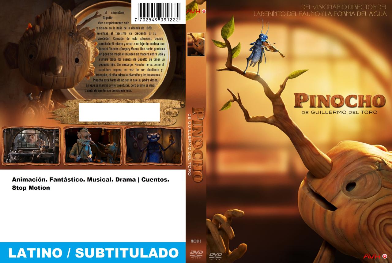 Pinocho de Guillermo del Toro