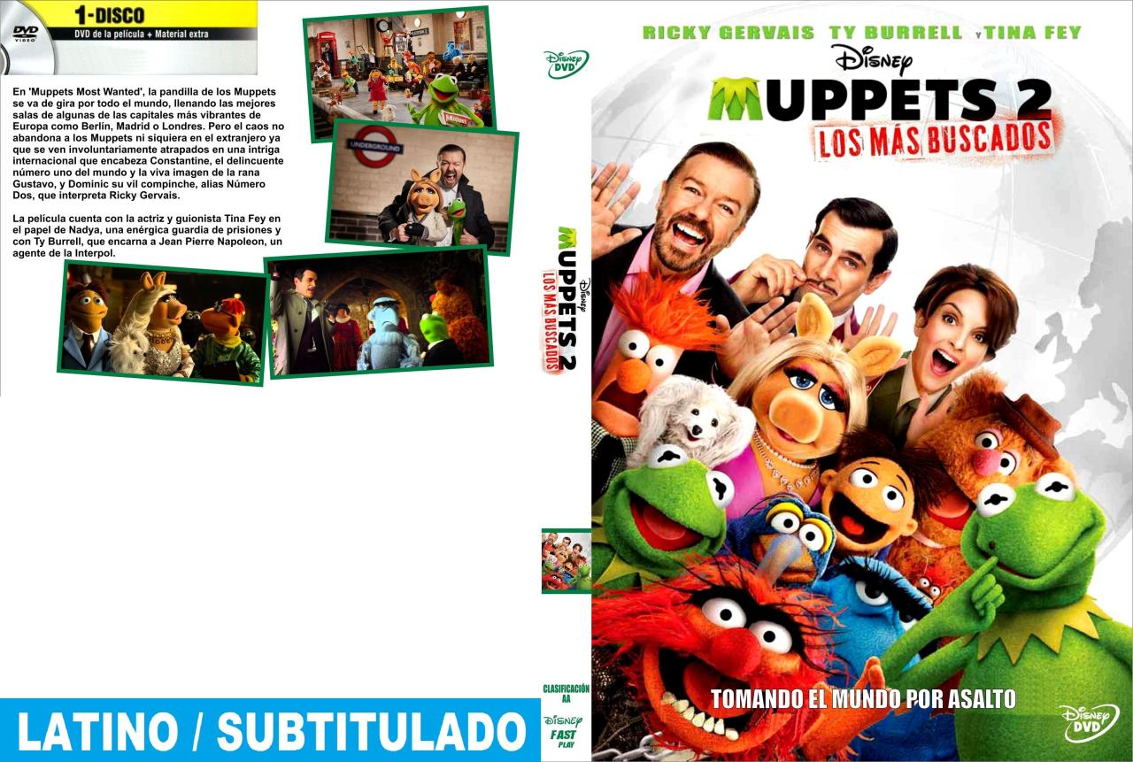 Muppets 2: Los más buscados
