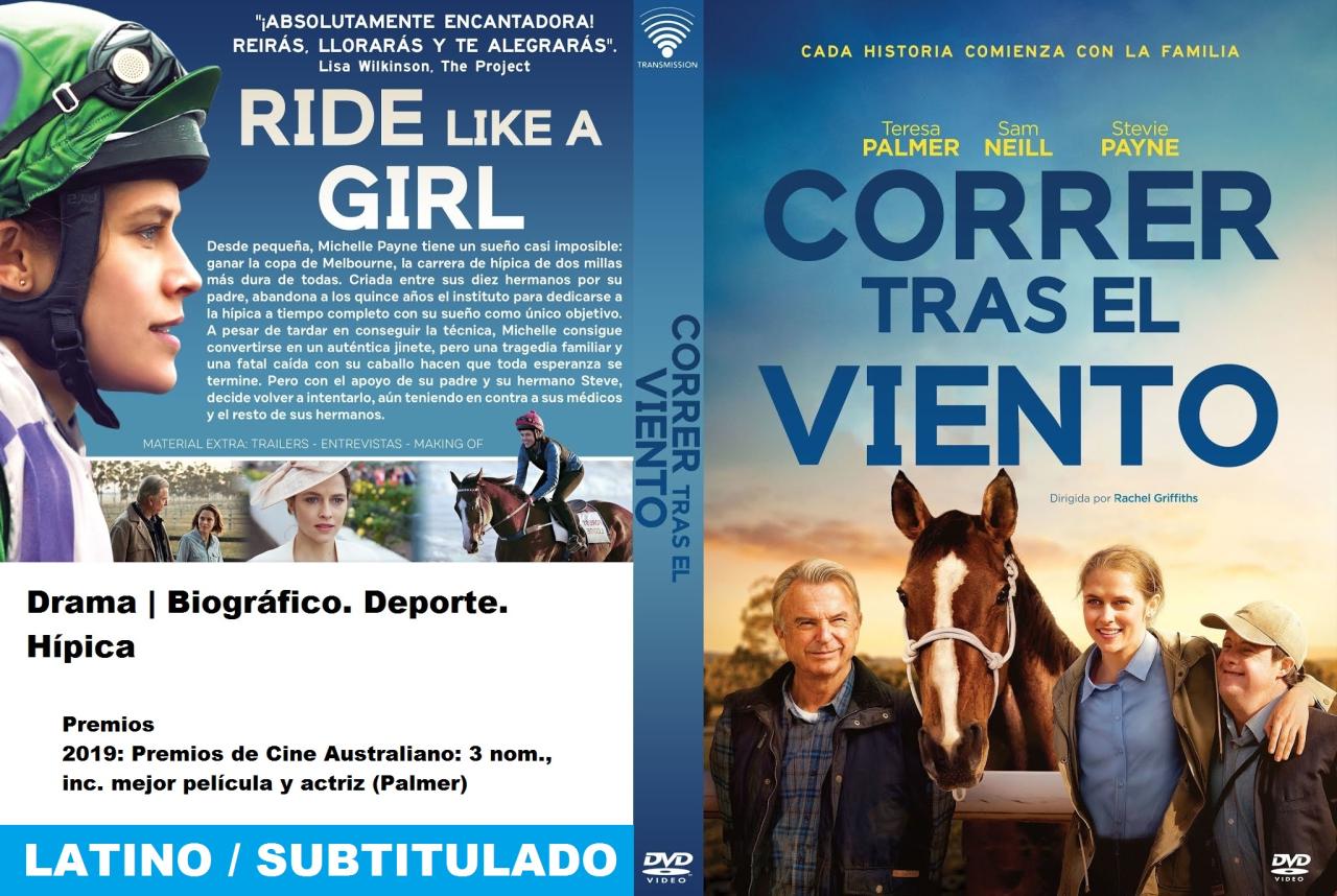 Ride Like a Girl - Corre como una chica / Correr tras el viento