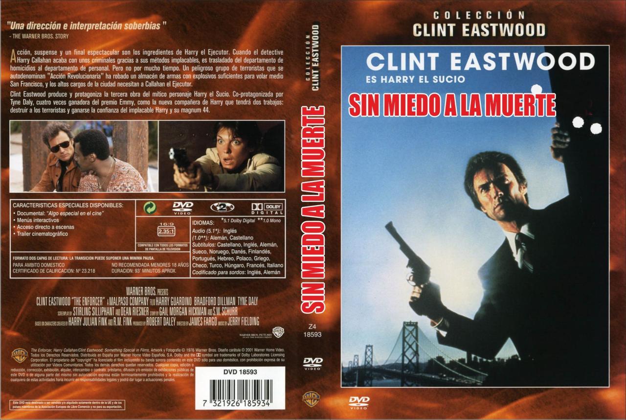 Harry el sucio 3 - Sin miedo a la muerte