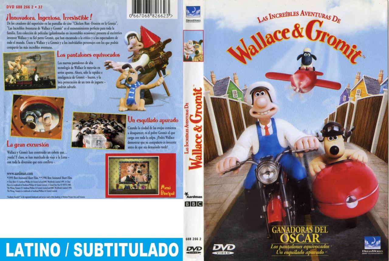 Las increíbles aventuras de Wallace y Gromit
