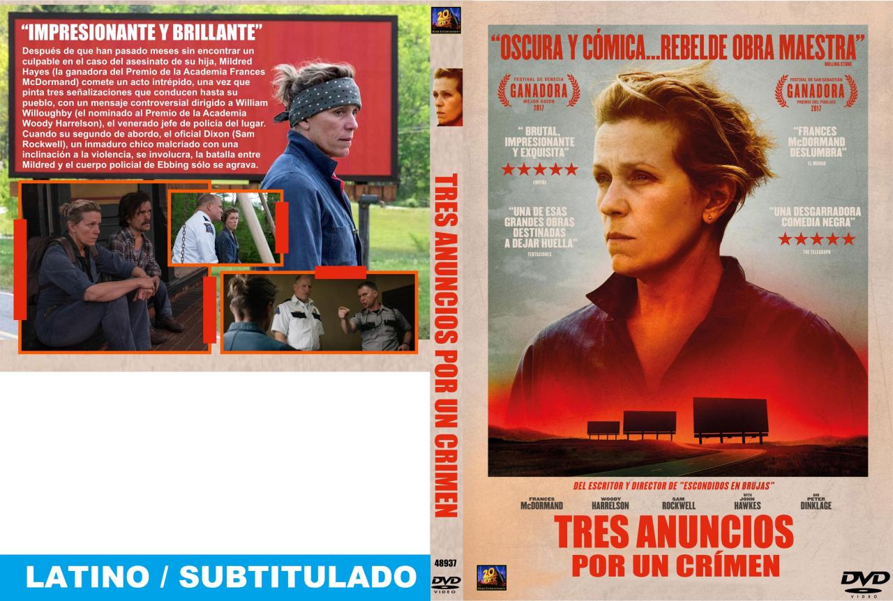 3 anuncios por un crimen