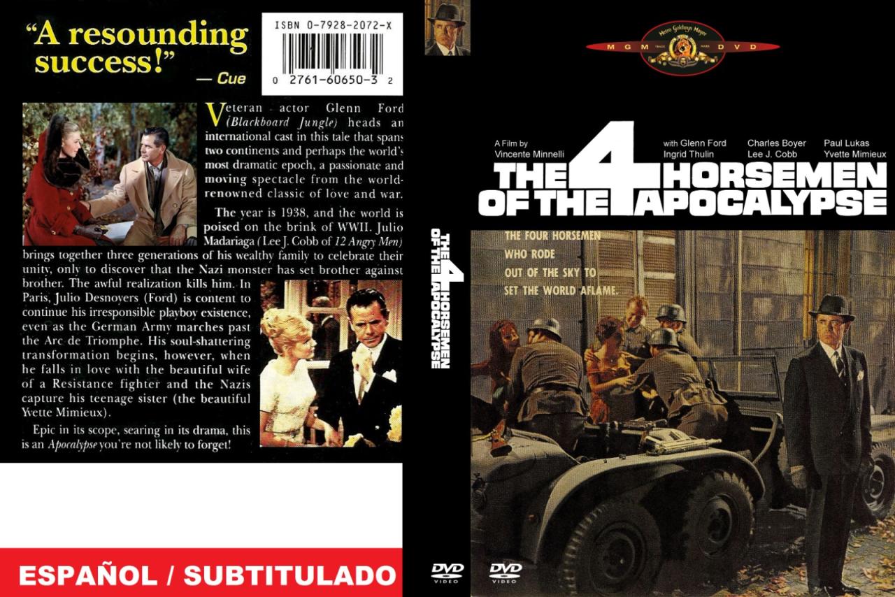 Los cuatro jinetes del apocalipsis (1962)