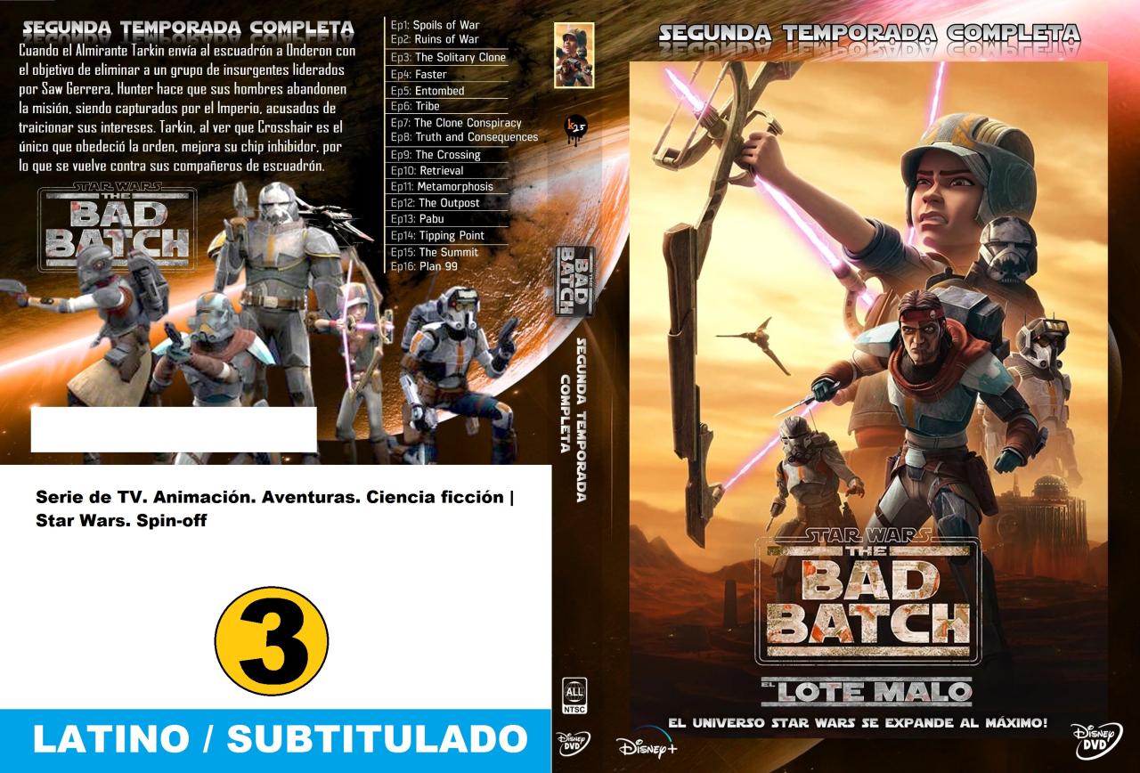 Star wars: The Bad Batch - El lote malo (Temporada 2)