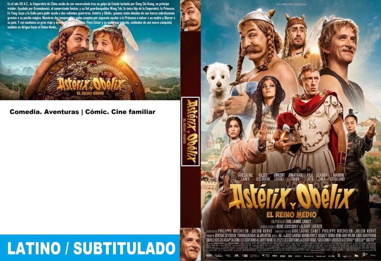 Astérix y Obélix y el reino medio