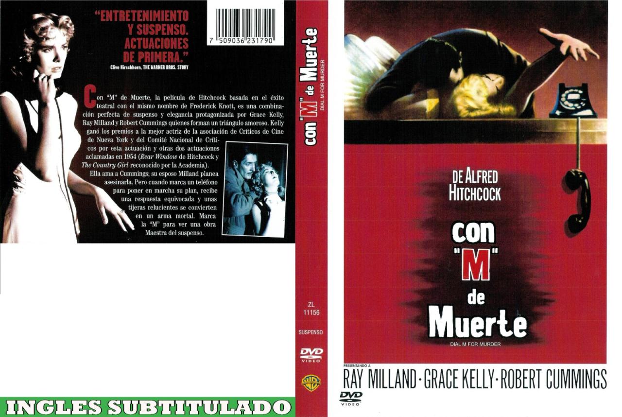 La llamada fatal / Crimen perfecto / Con M de Muerte