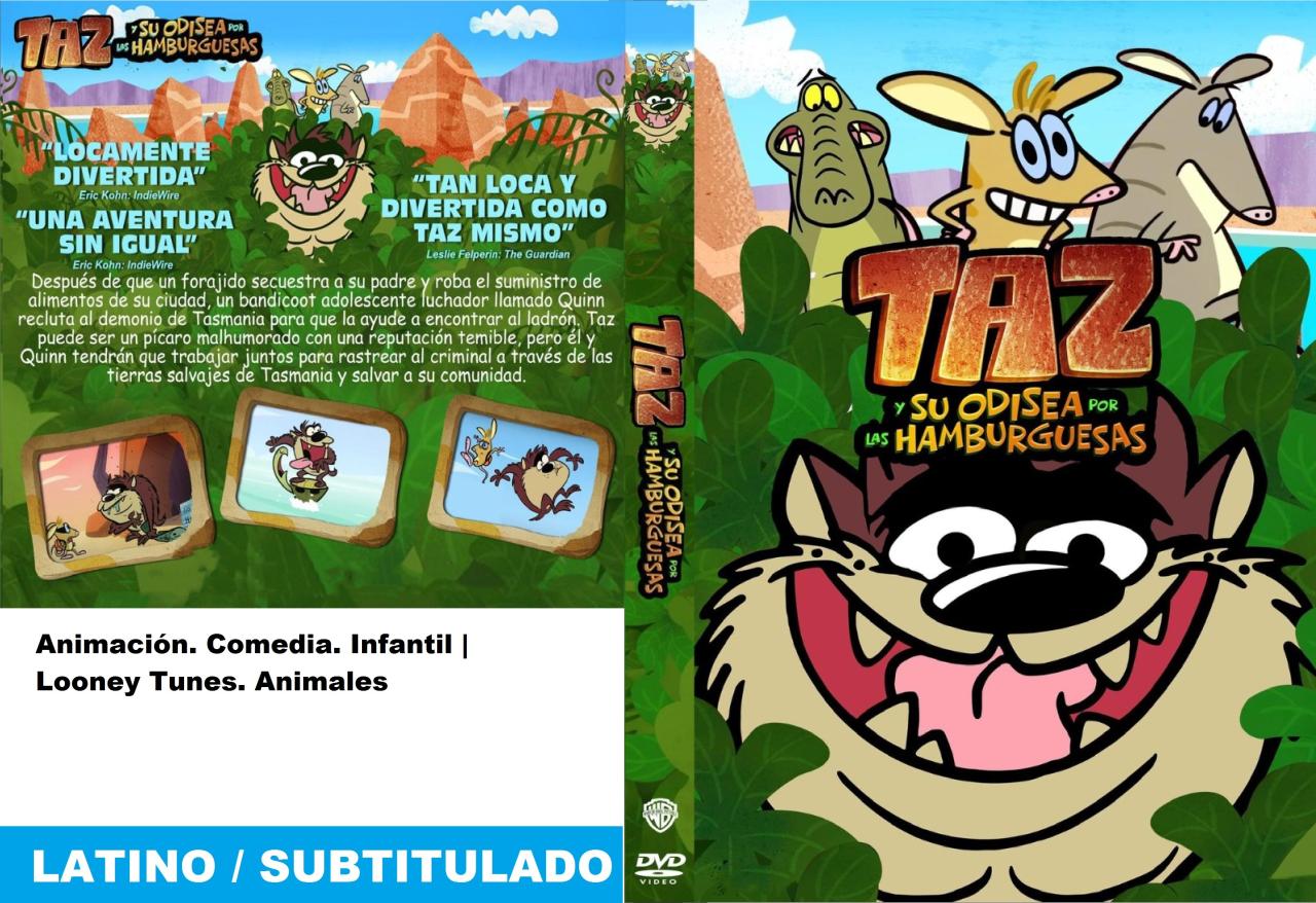 Taz y su odisea por las hamburguesas