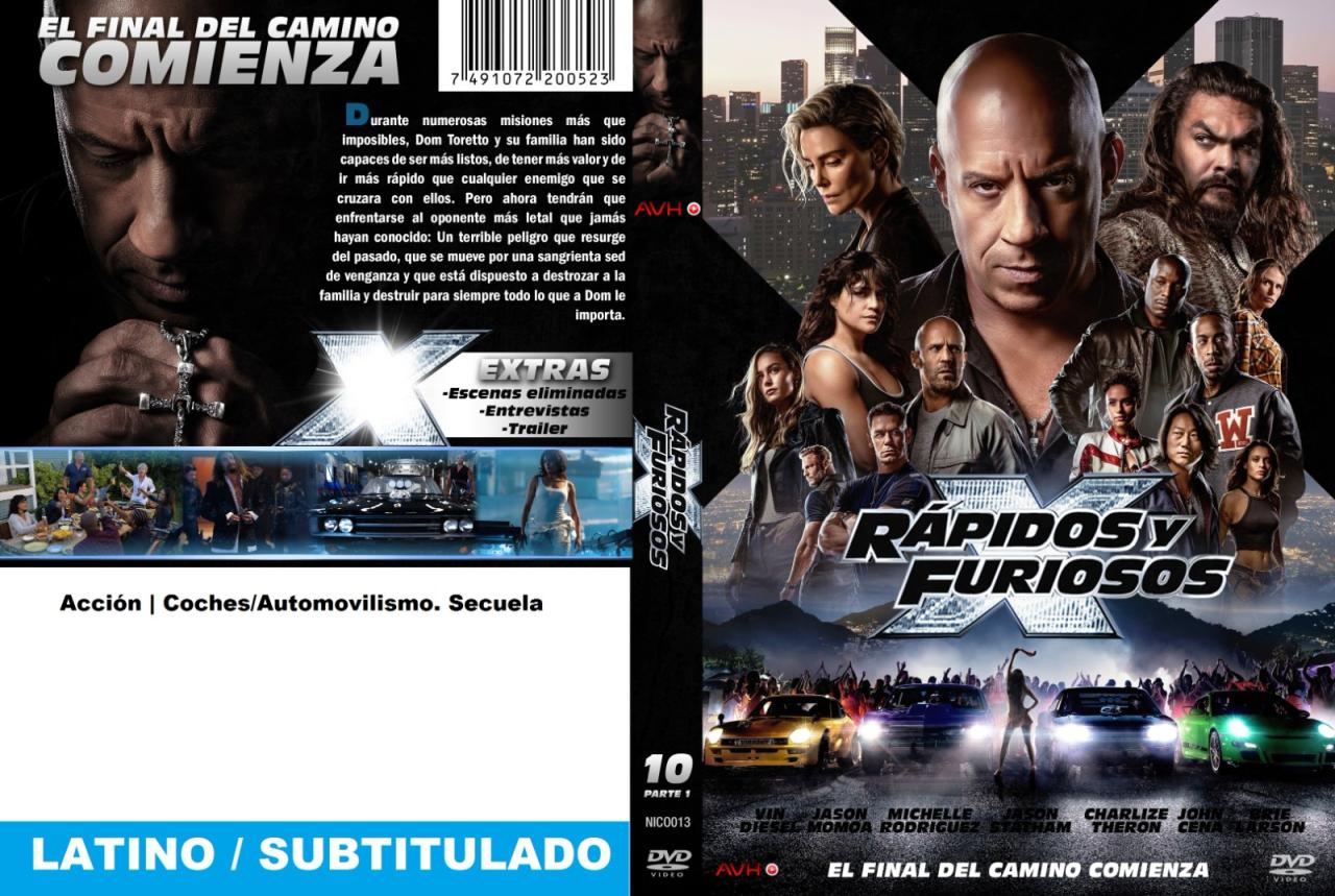 Fast X - Rápidos y furiosos X - Parte 1 - Rapido y Furioso 10