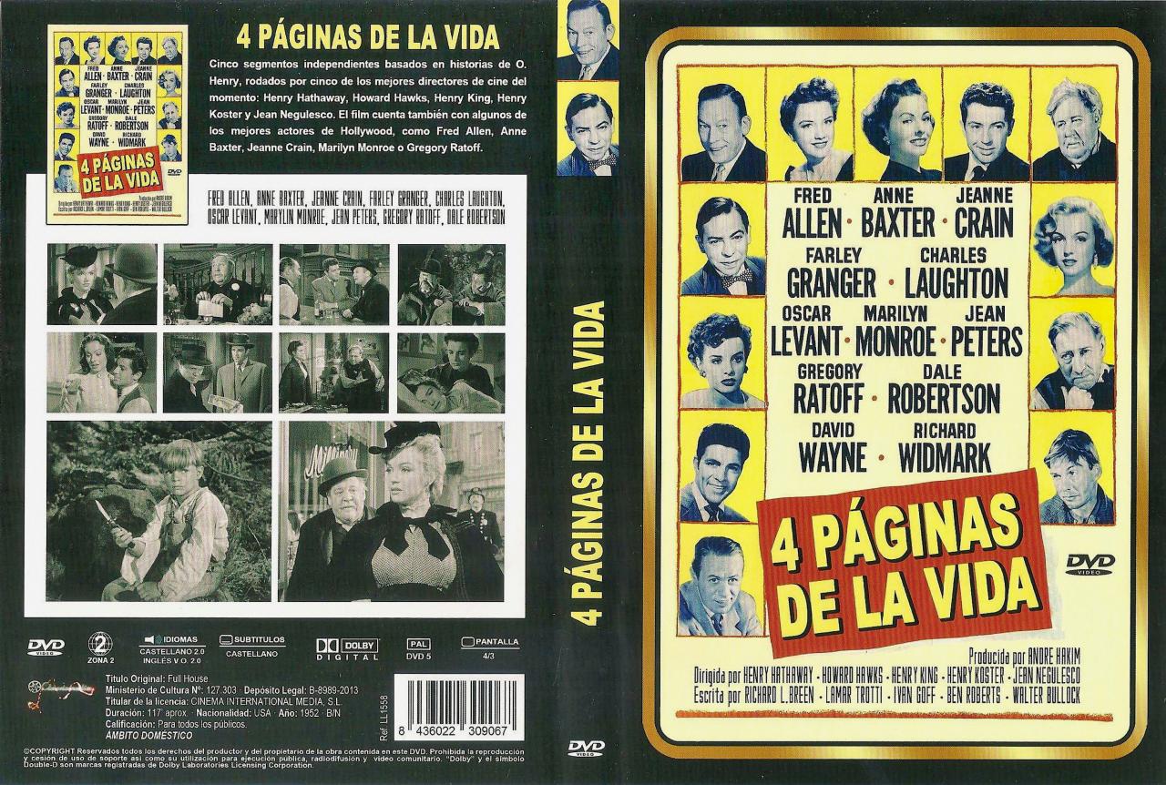 1952 Lágrimas y risas / 4 páginas de la vida