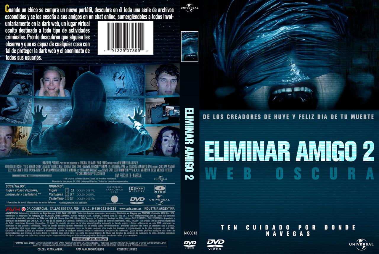 Eliminar amigo 2: Web Oscura