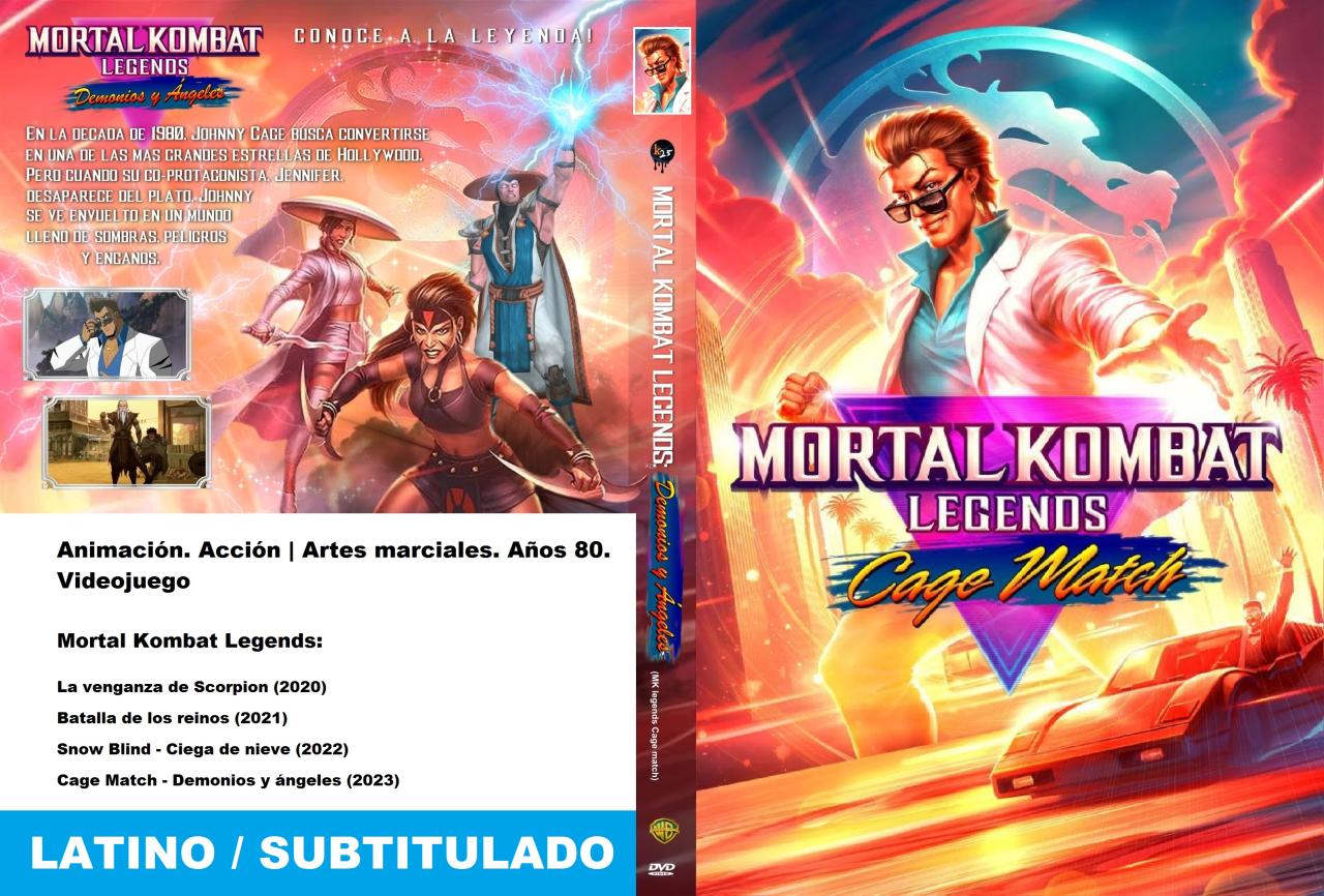 Mortal kombat legends Cage match - Demonios y ángeles