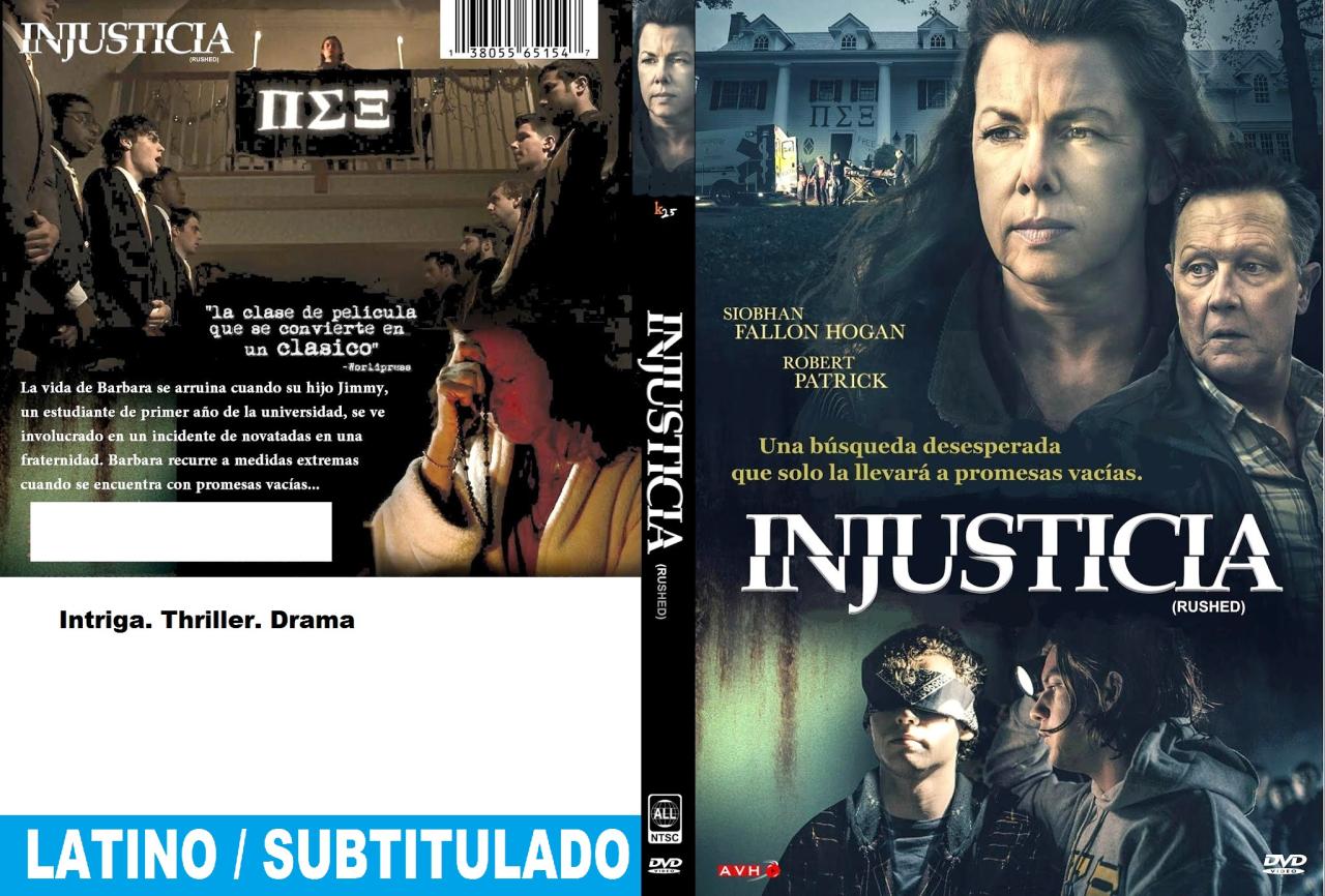 Rushed - Injusticia / La furia de una madre