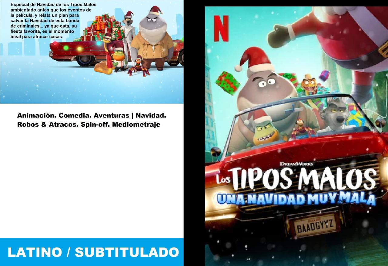 Los tipos malos: Una Navidad muy mala