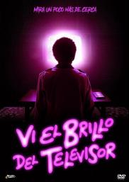 Vi el brillo del televisor