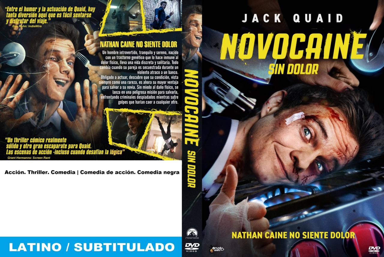 Novocaine: Sin dolor